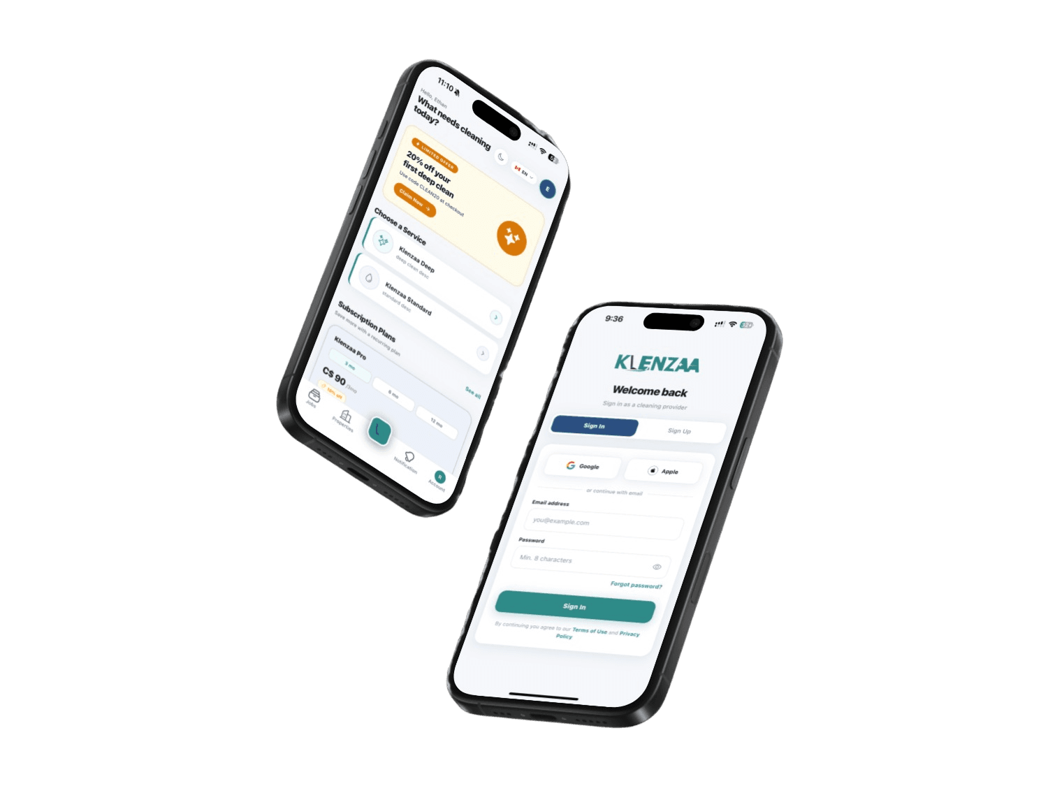 Managing an Airbnb turnover for a Downtown Toronto rental in the Klenzaa app